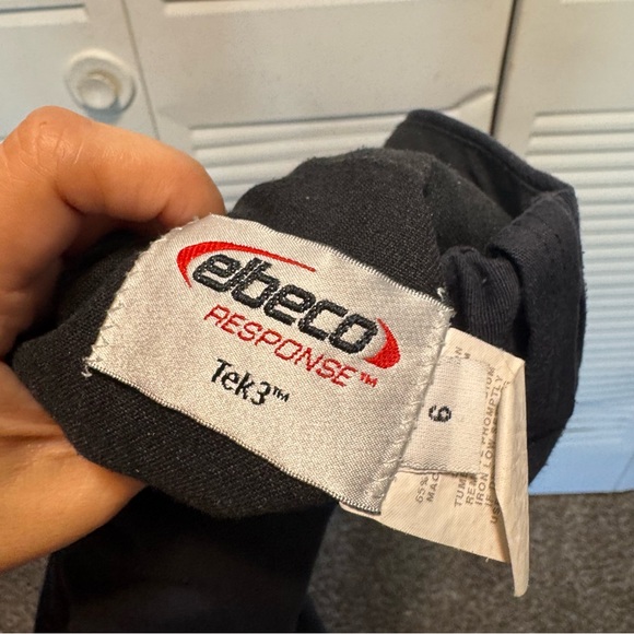 Elbeco Classic Prestige Flat Front Black Chino Pants Mens Size Actual Size 28x29 - Picture 9 of 10